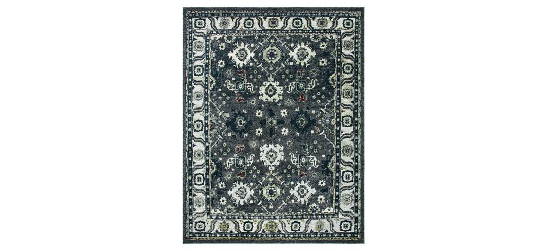 Avicenna Dark Grey Area Rug