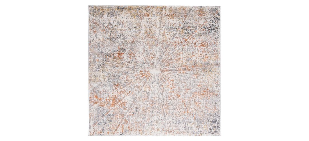 Brookvale Ivory & Gray Area Rug Square