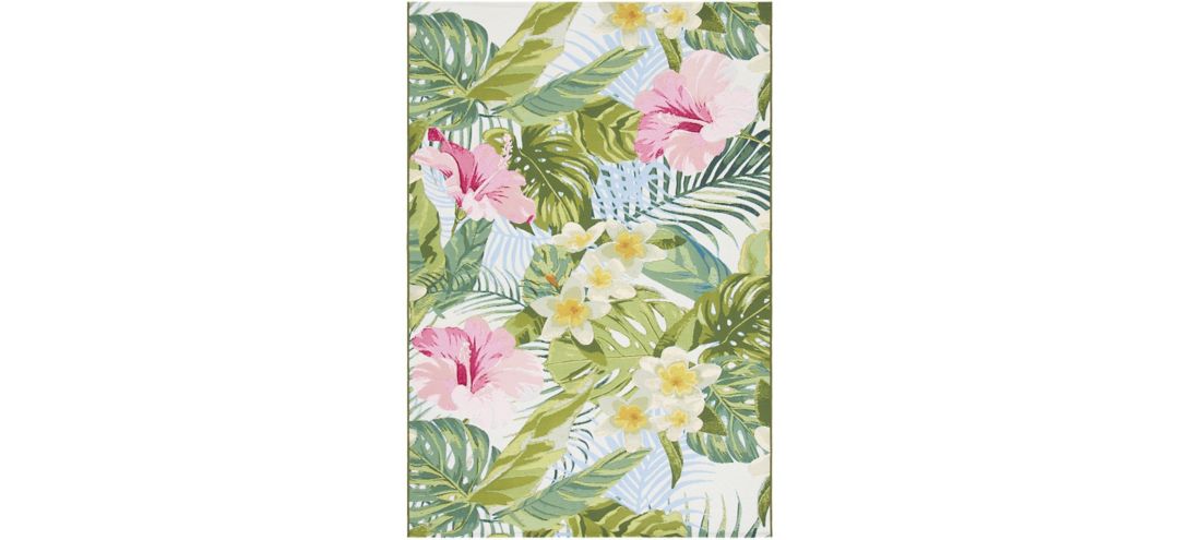 Barbados Flora Indoor/Outdoor Area Rug