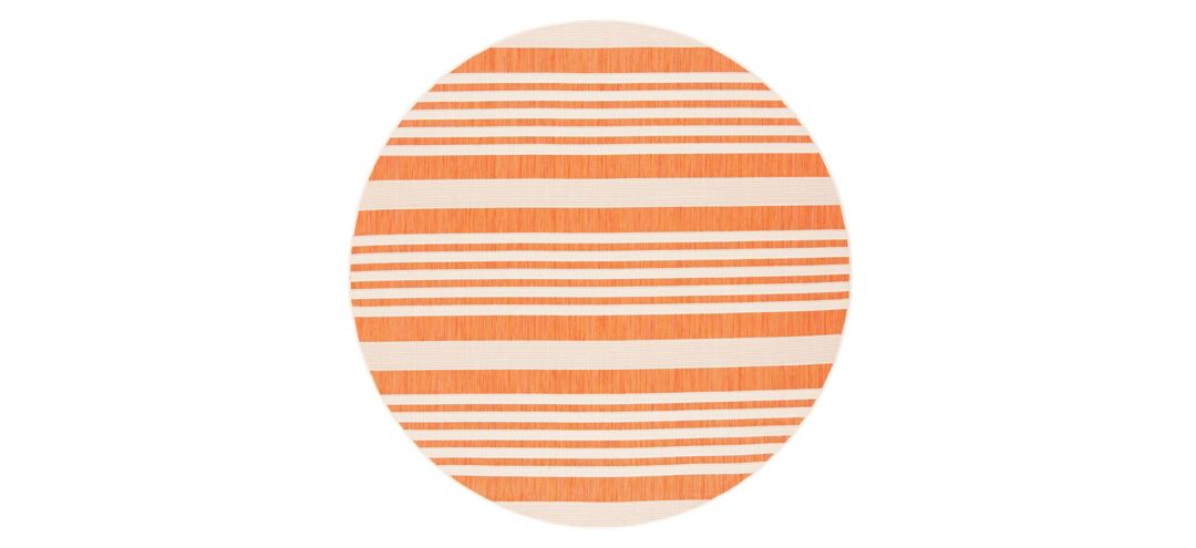 176060620 Courtyard Indoor/Outdoor Area Rug Round sku 176060620