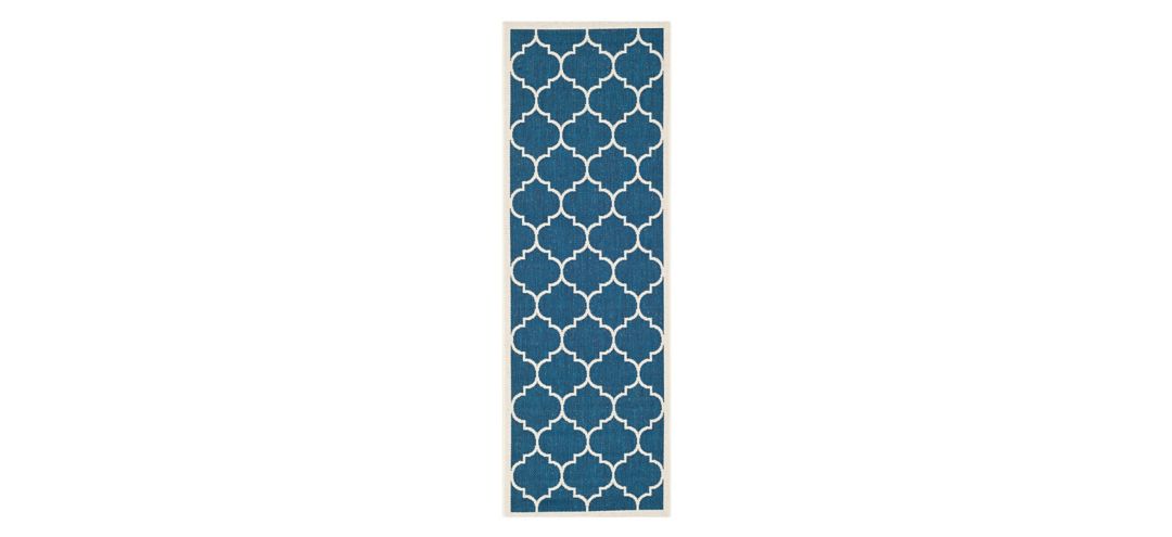 176069130 Courtyard Lattice Indoor/Outdoor Runner Rug sku 176069130