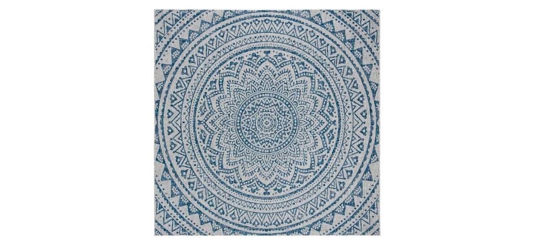 Courtyard Mandala Indoor/Outdoor Area Rug