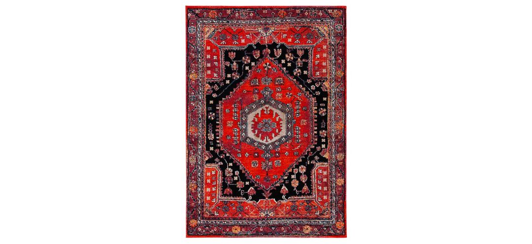 176120340 Hamadan Red Area Rug sku 176120340