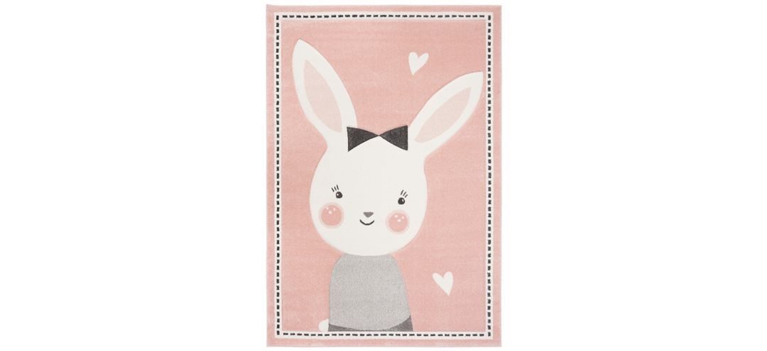 176166120 Carousel Bunny Kids Area Rug sku 176166120