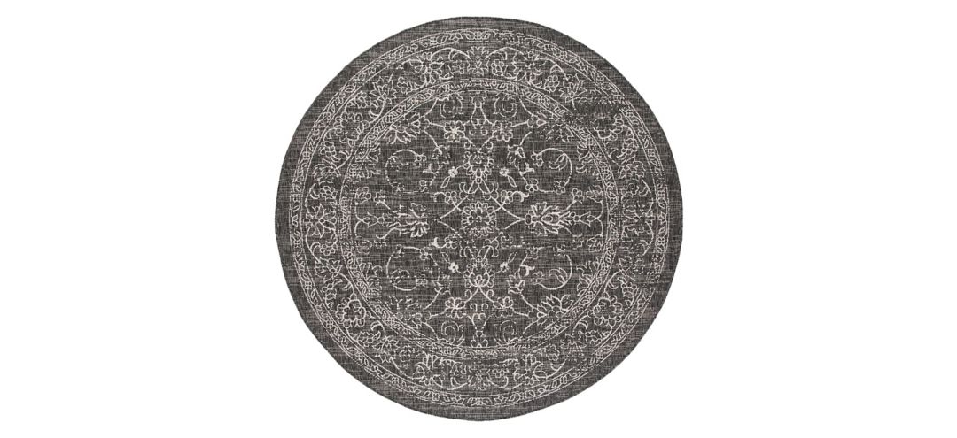 176186800 Courtyard Pacific Indoor/Outdoor Area Rug Round sku 176186800