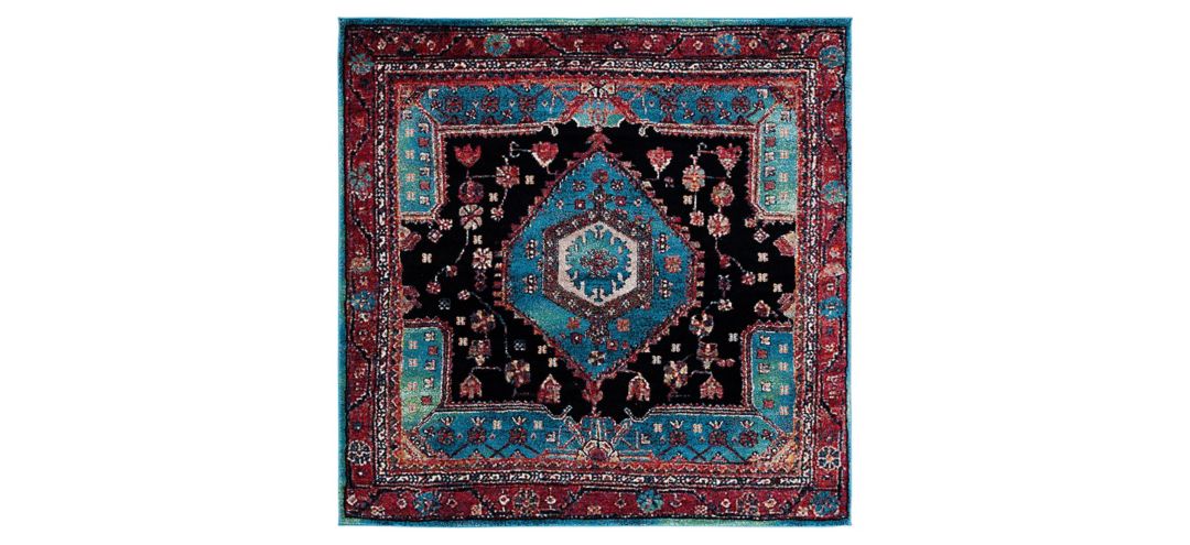 Hamadan Area Rug Square