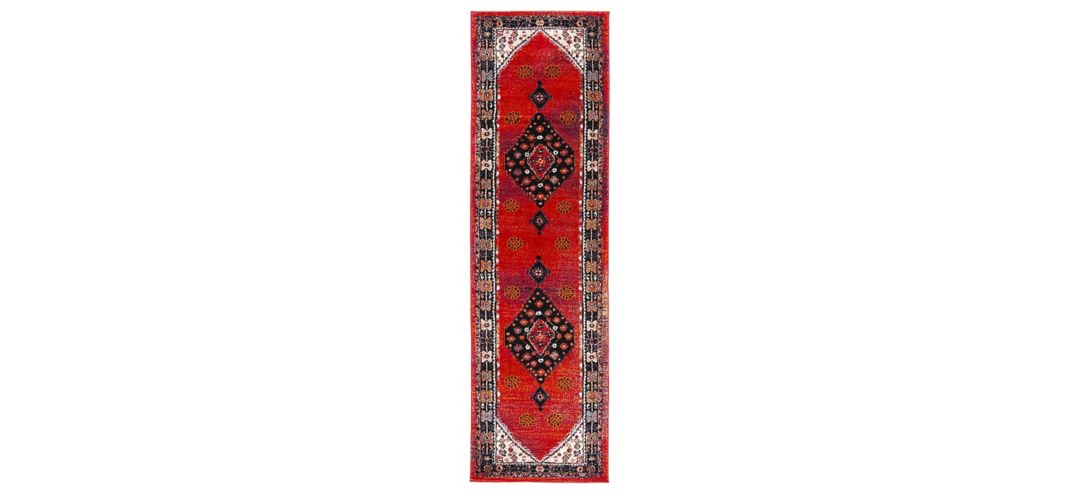 Jahan Red Runner Rug