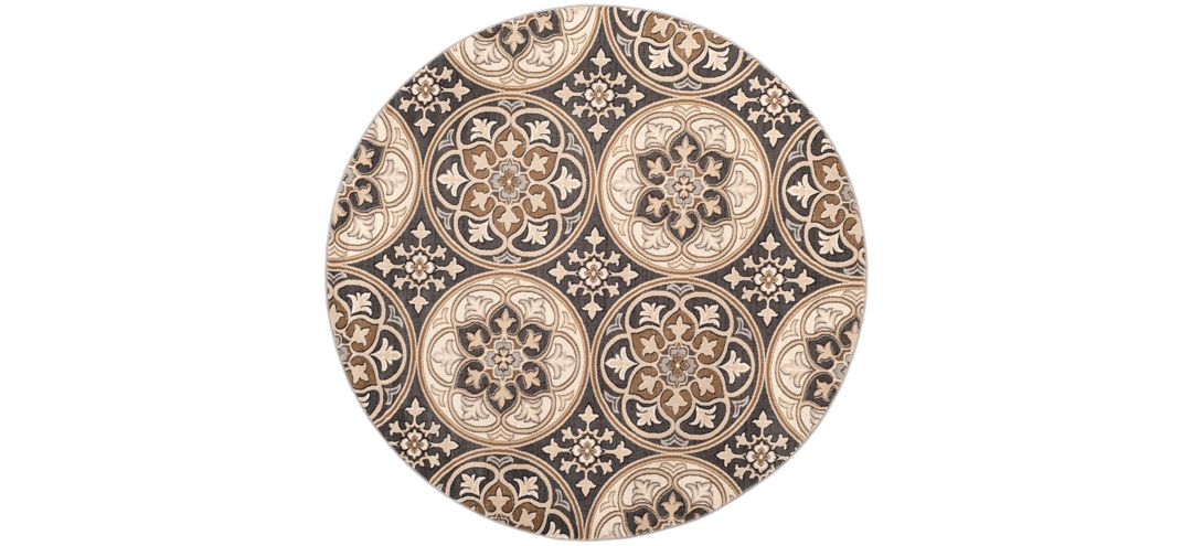 176234120 Rockingham Area Rug Round sku 176234120