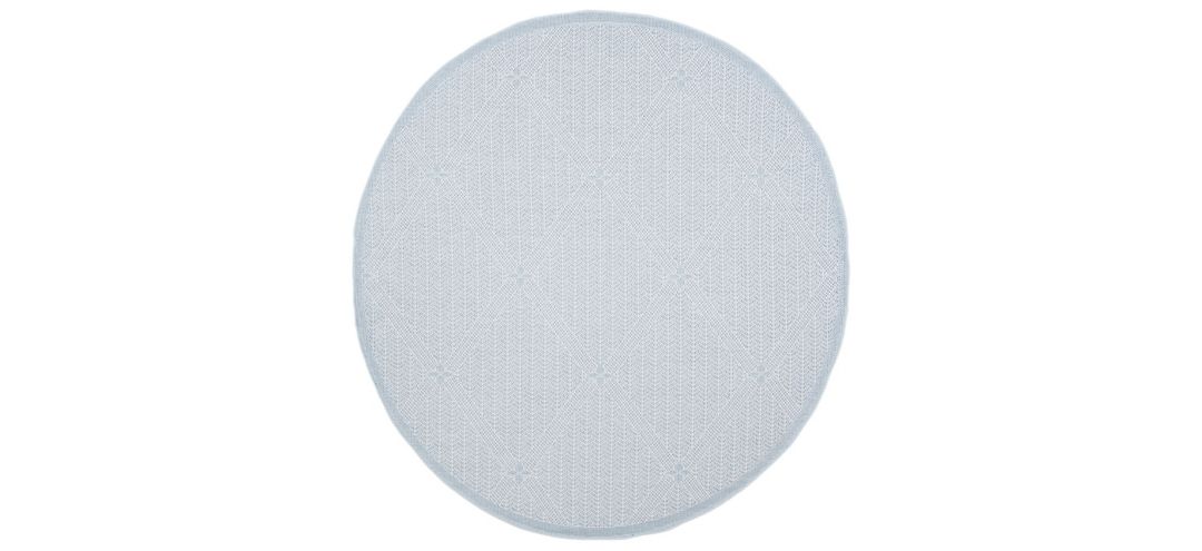 Bermuda Wide Diamond Indoor/Outdoor Round Area Rug