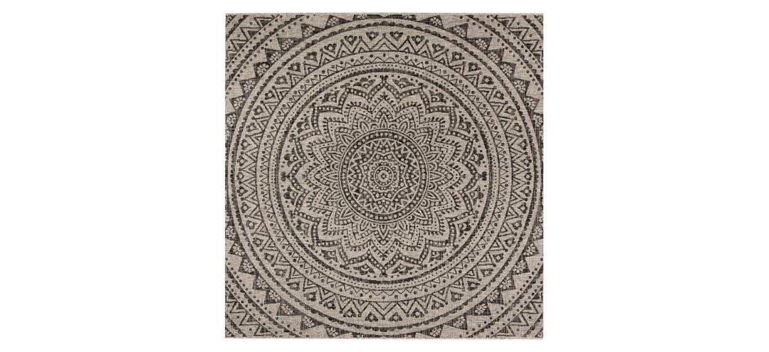 177118730 Courtyard Mandala Indoor/Outdoor Area Rug sku 177118730