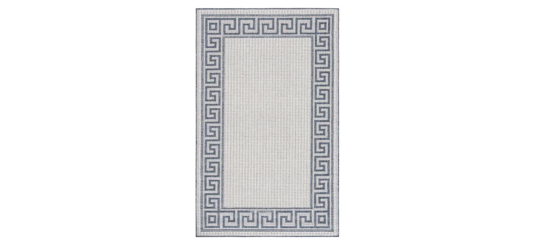 177128230 Bermuda Greek Key Indoor/Outdoor Area Rug sku 177128230