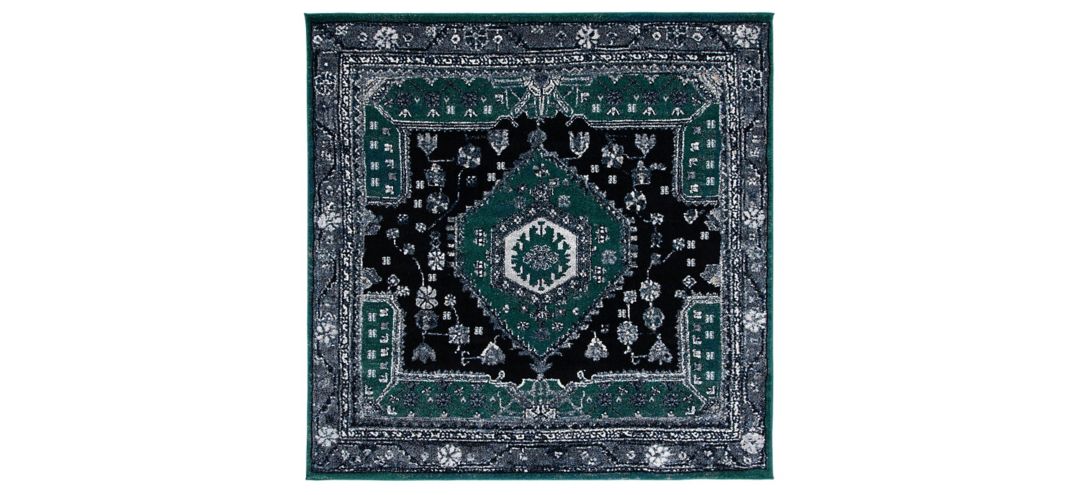 Hamadan Area Rug Square