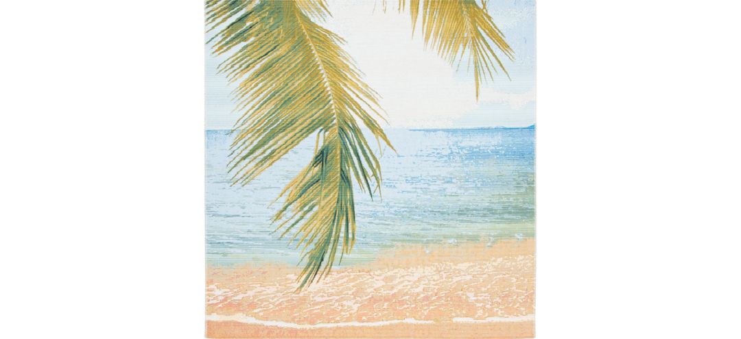 177256550 Barbados Sand Indoor/Outdoor Area Rug sku 177256550