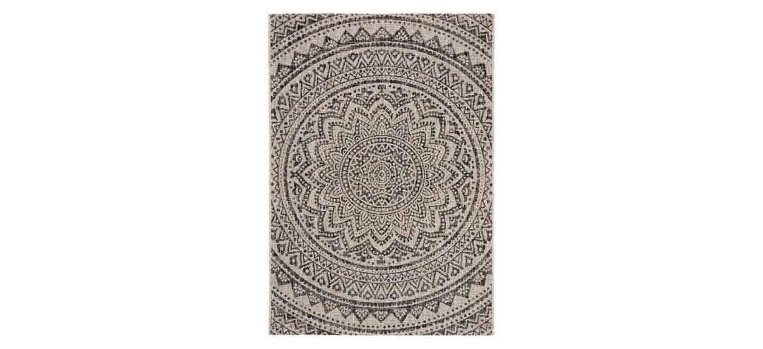 Courtyard Mandala Indoor/Outdoor Area Rug