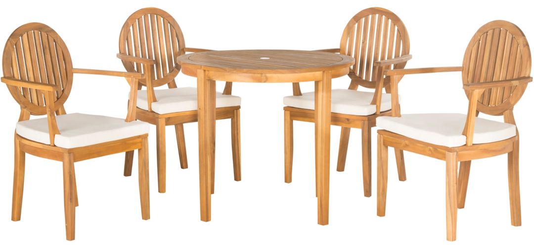 240133990 Elegant 5-pc. Outdoor Dining Set sku 240133990