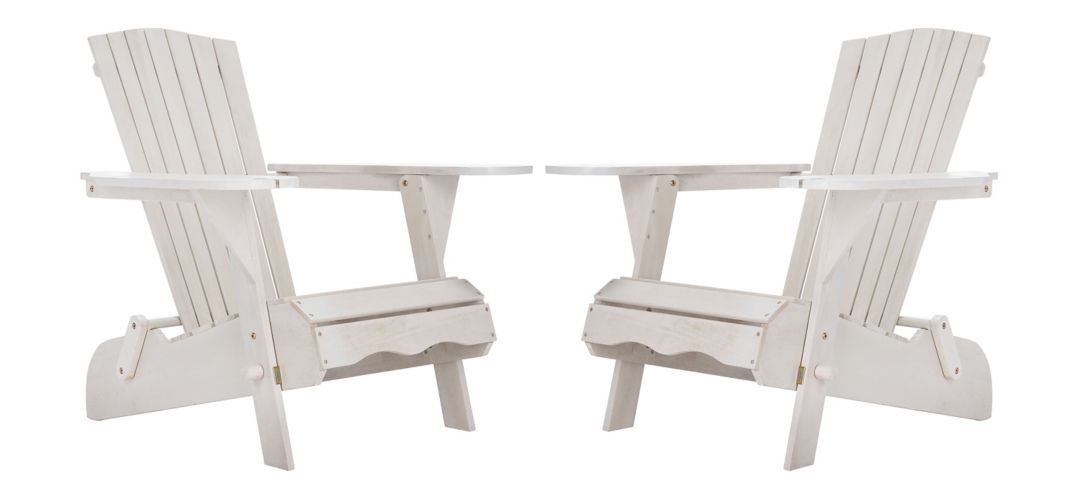 Dilettie Outdoor Adirondack Chairs - Set of 2