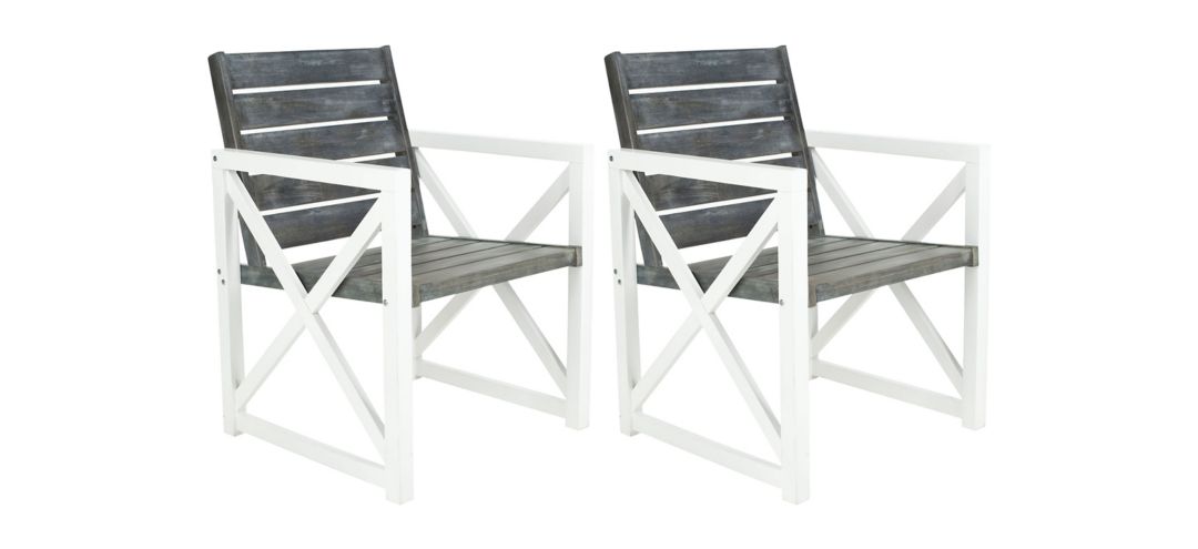 Bertie Outdoor Armchair - Set of 2