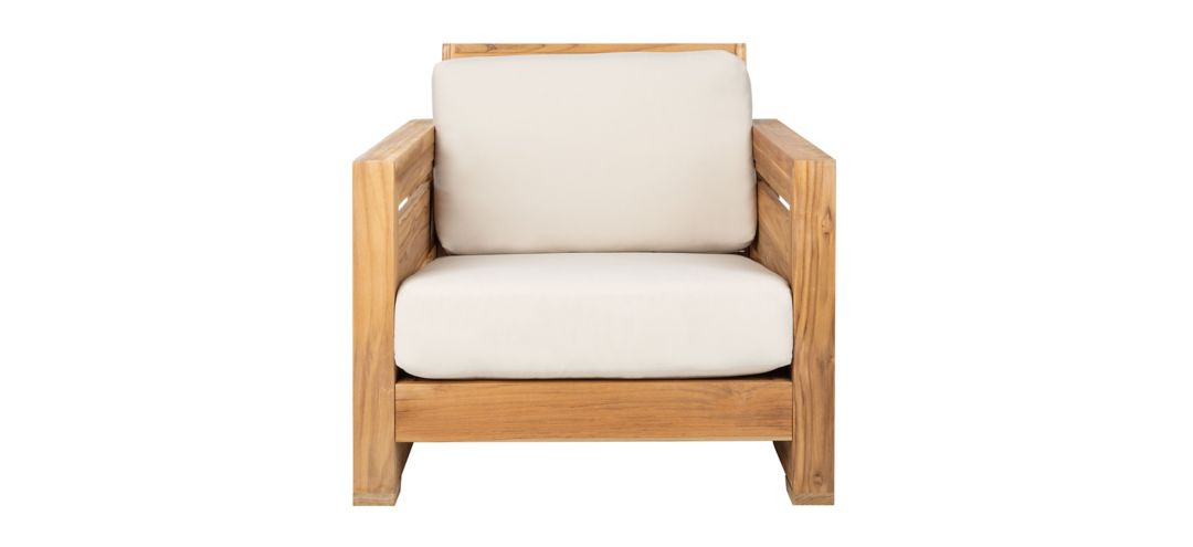 Tori Outdoor Brazilian Teak Club Chair