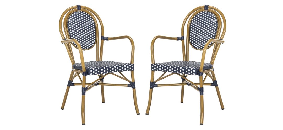 241234590 Casella Outdoor Arm Chair - Set of 2 sku 241234590