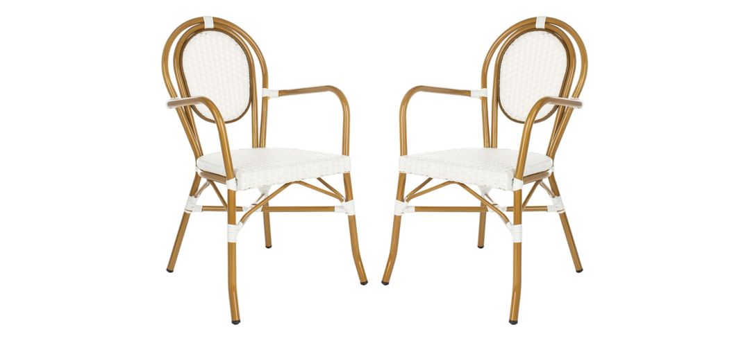 241234592 Casella Outdoor Arm Chair - Set of 2 sku 241234592