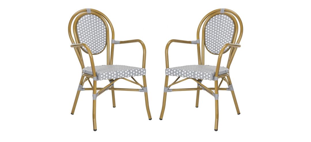 241234593 Casella Outdoor Arm Chair - Set of 2 sku 241234593