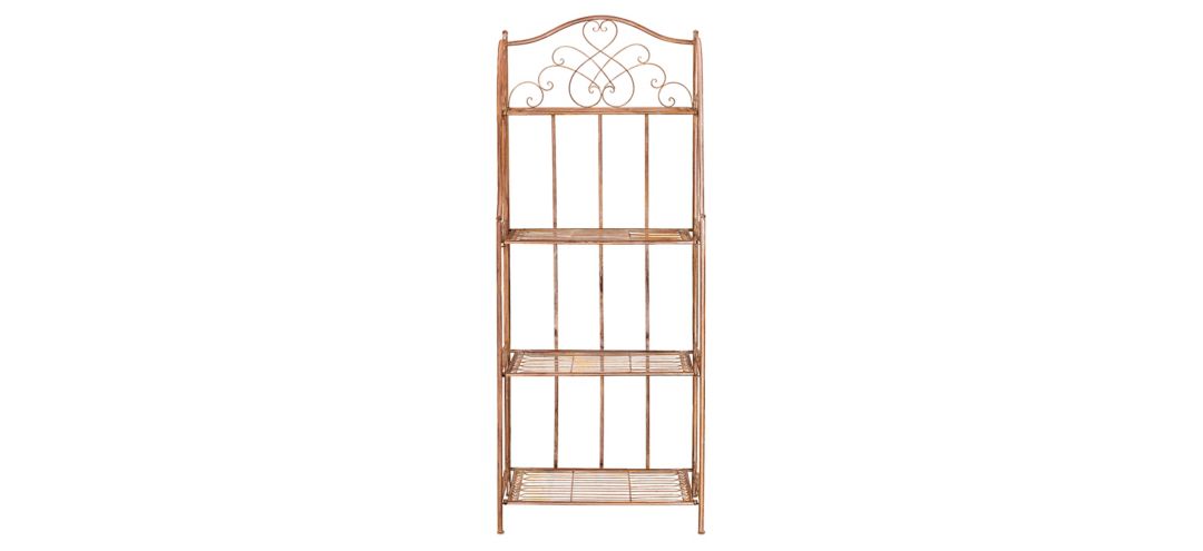 Remy Wrought Iron 4-Tier Outdoor Bakers Rack