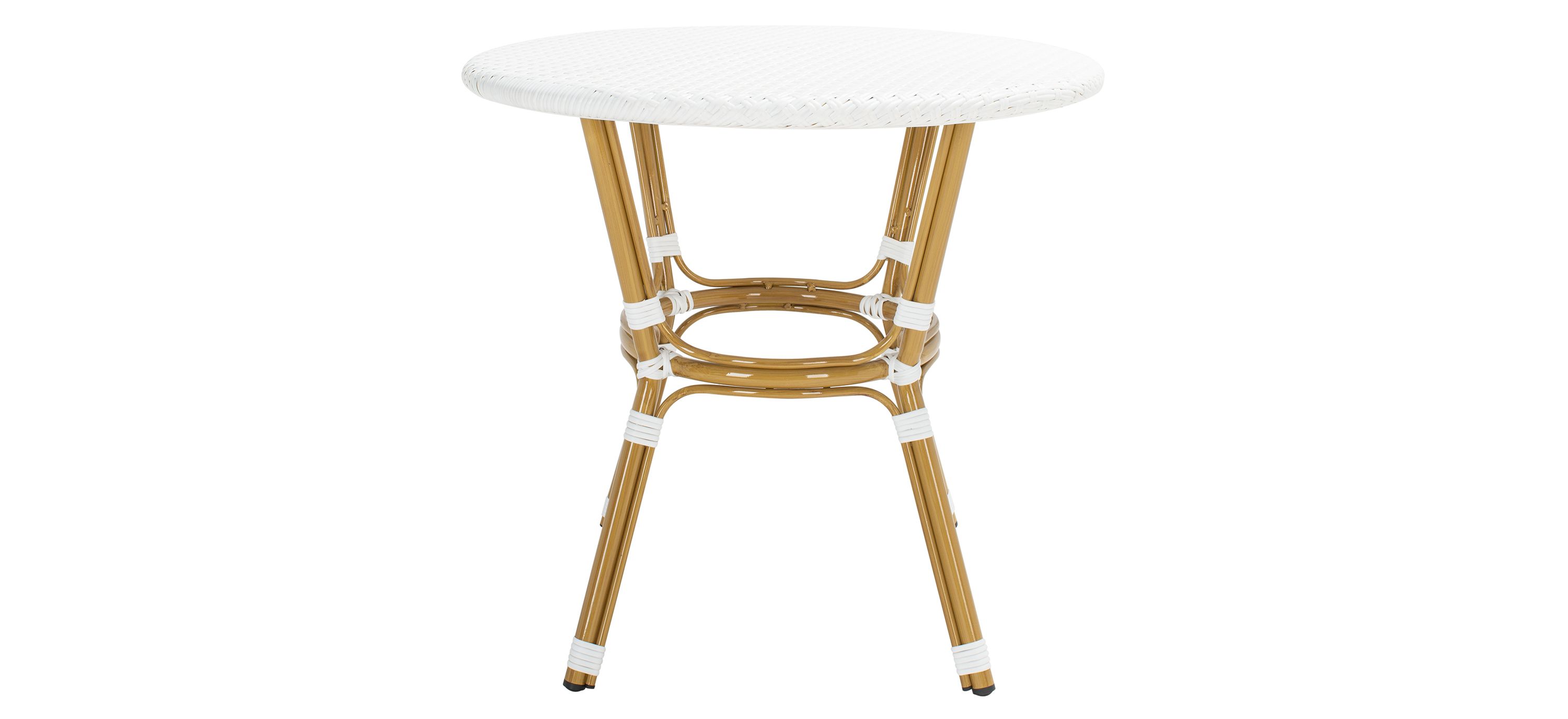 Nuca Outdoor Rattan Bistro Table