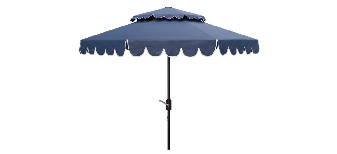 243601190 Doreen Outdoor 9 ft Rnd Double Top Crank Umbrella sku 243601190