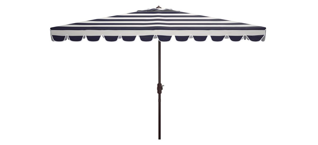 Lavinia Outdoor 6.5 X 10 ft Rect Crank Umbrella