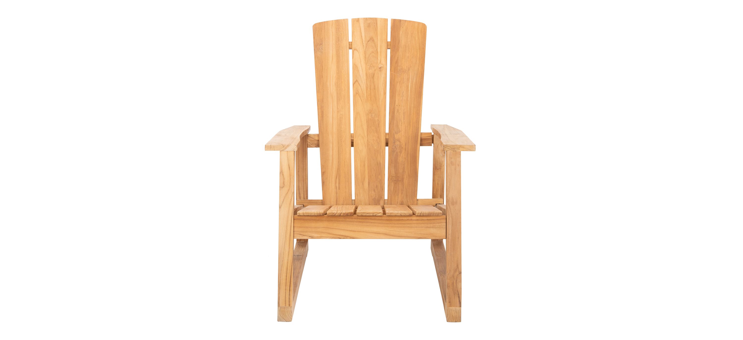 San Juan Outdoor Brazilian Teak Adirondack Chair