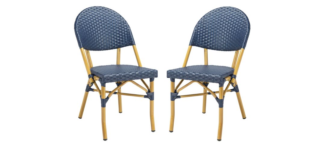 244266771 Topher Outdoor Side Chair - Set of 2 sku 244266771