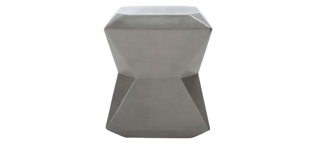 Lodi Outdoor Concrete Accent Stool