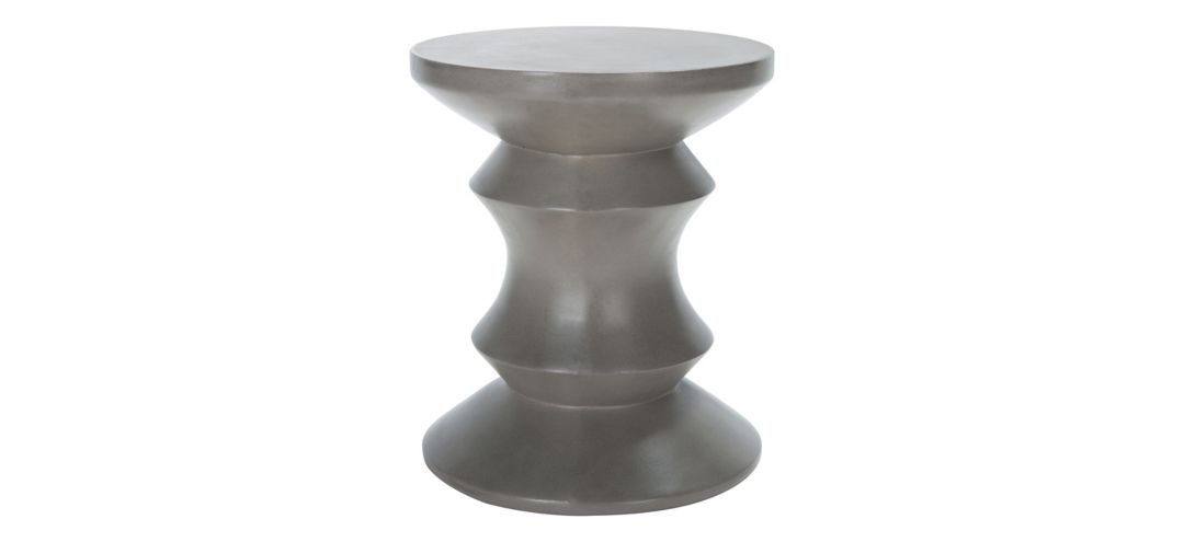 Palmdale Outdoor Concrete Accent Stool