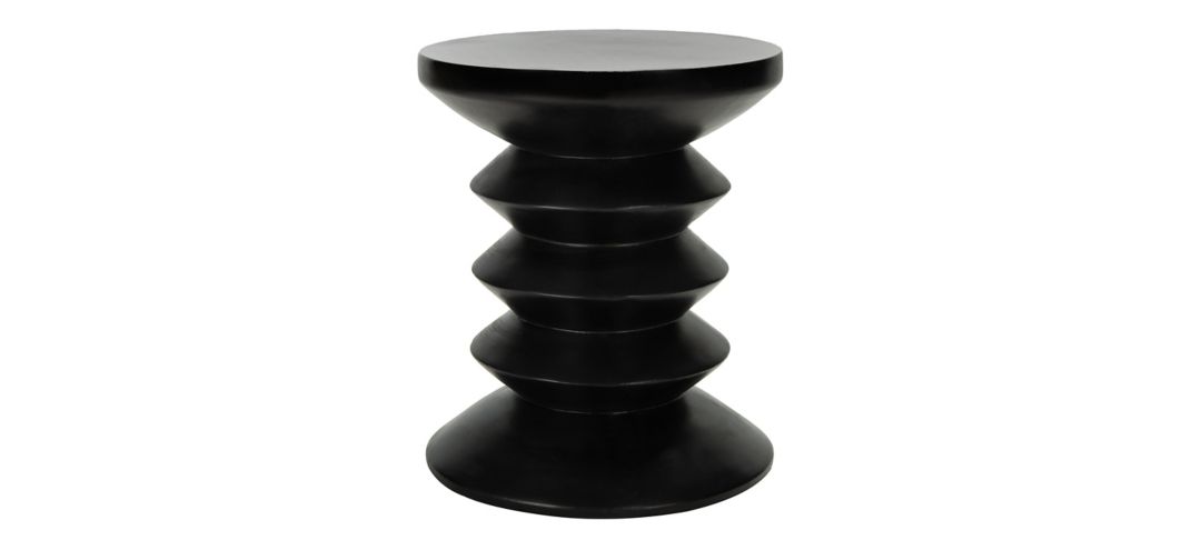 Vernon Outdoor Concrete Accent Stool