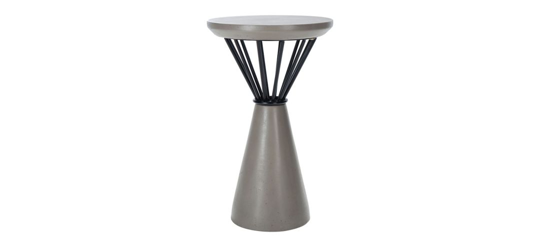 245276240 Rocklin Outdoor Concrete Accent Table sku 245276240