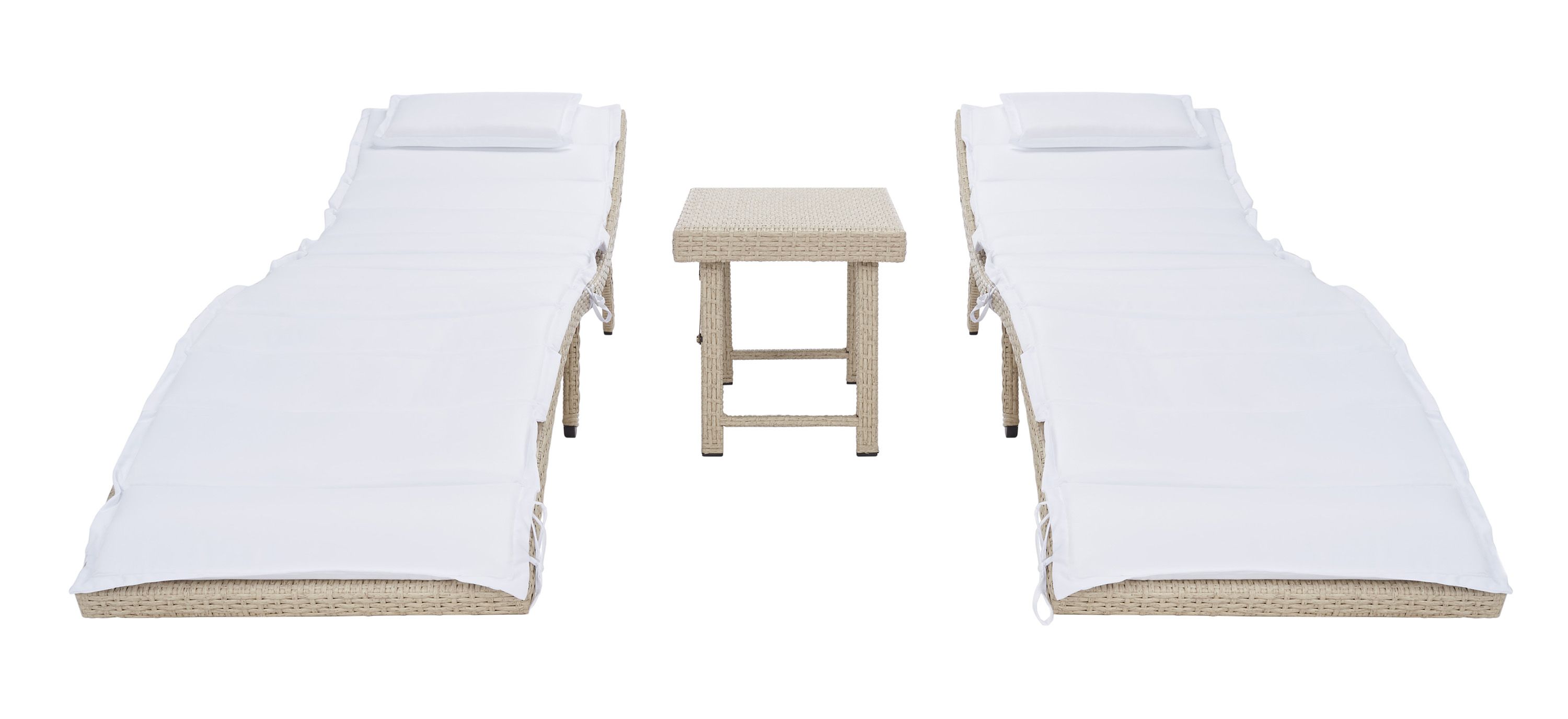 Colfax 3 -pc Outdoor Sun Lounger Set