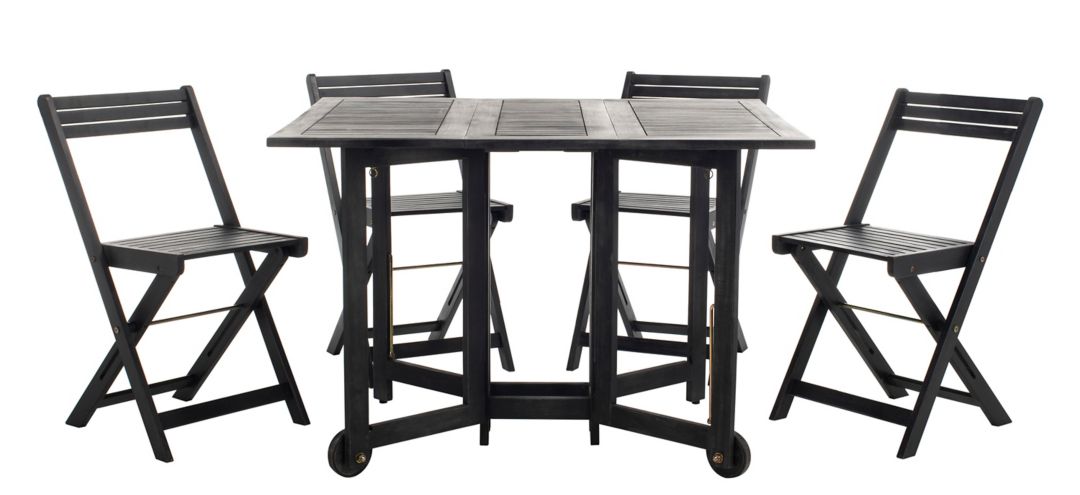 Lavina 5-pc. Outdoor Cabinet Dining Set