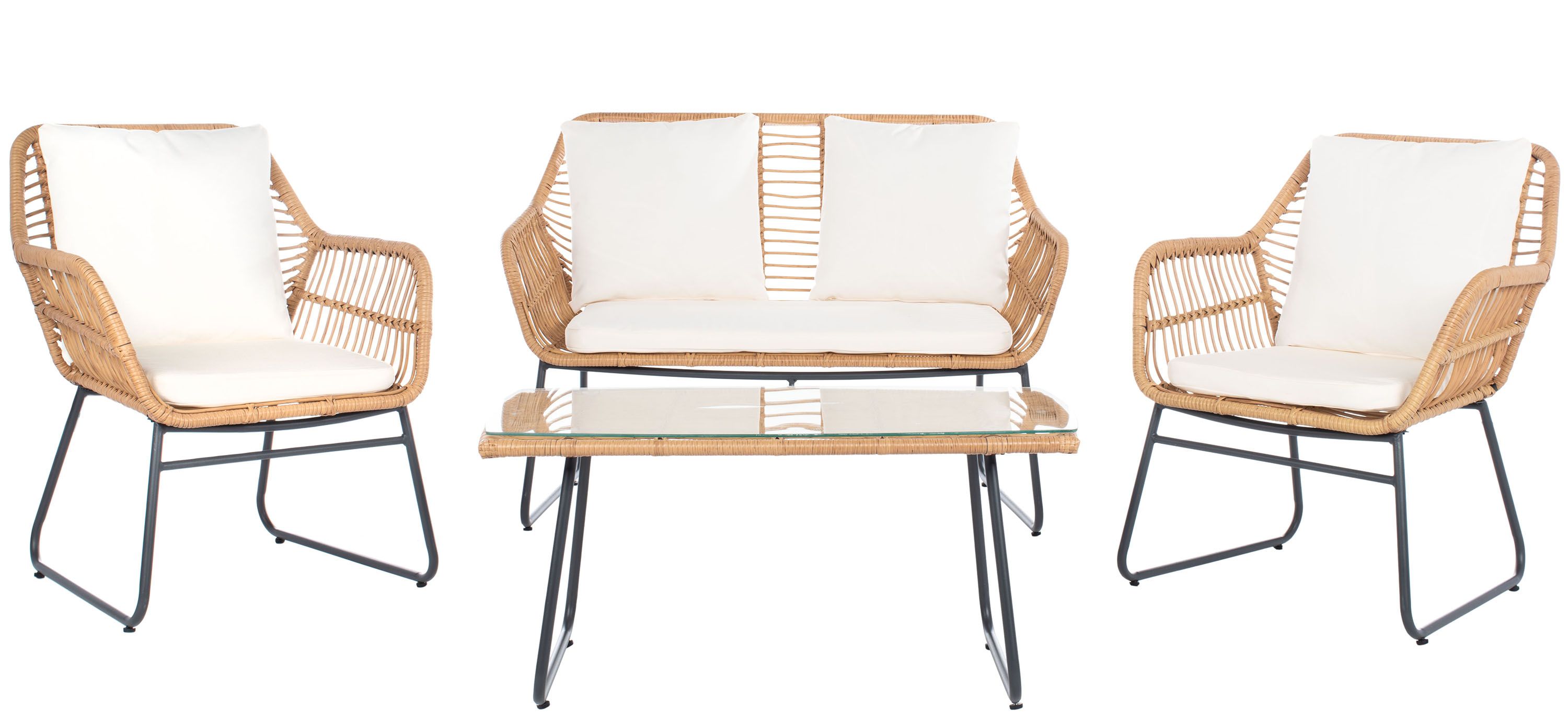 Lanty 4 Piece Living Set