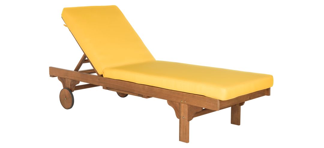 Newport Reclining Chaise Lounge w/ Side Table