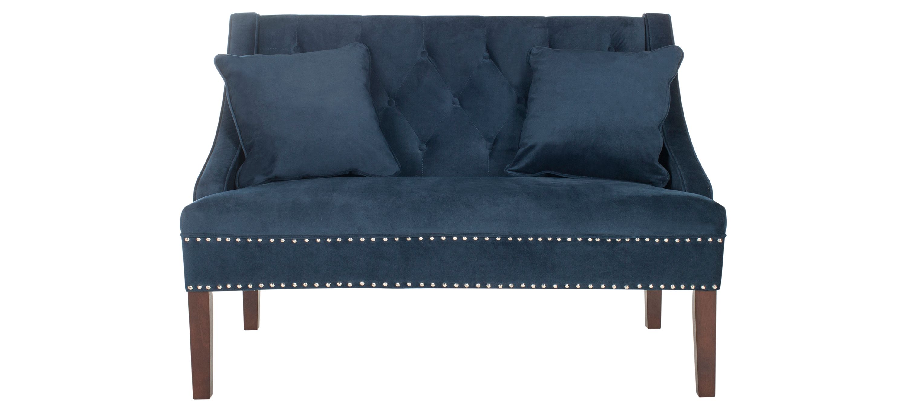 Monroe Velvet Settee