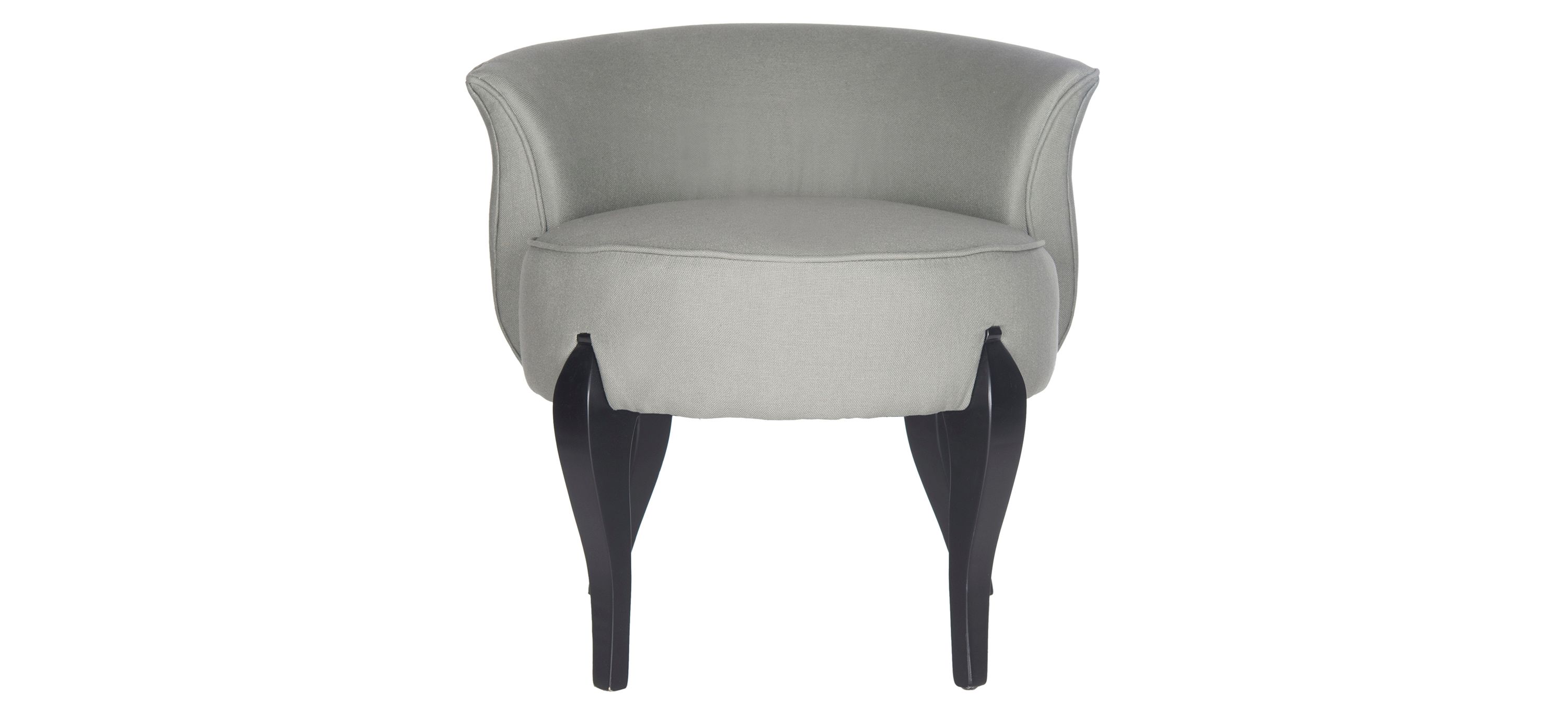 Wrenlow French Leg Linen Vanity Chair