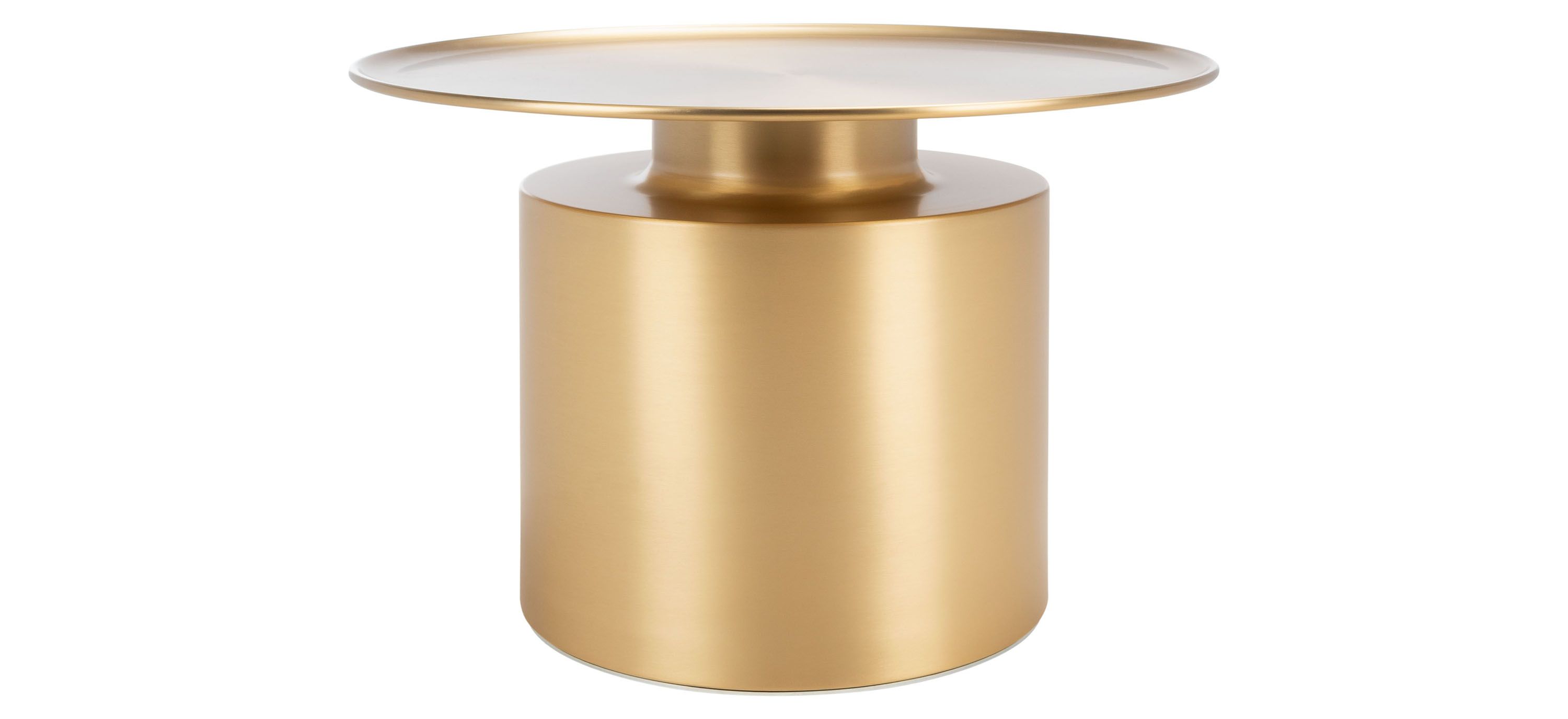 Gina Round Metal Coffee Table