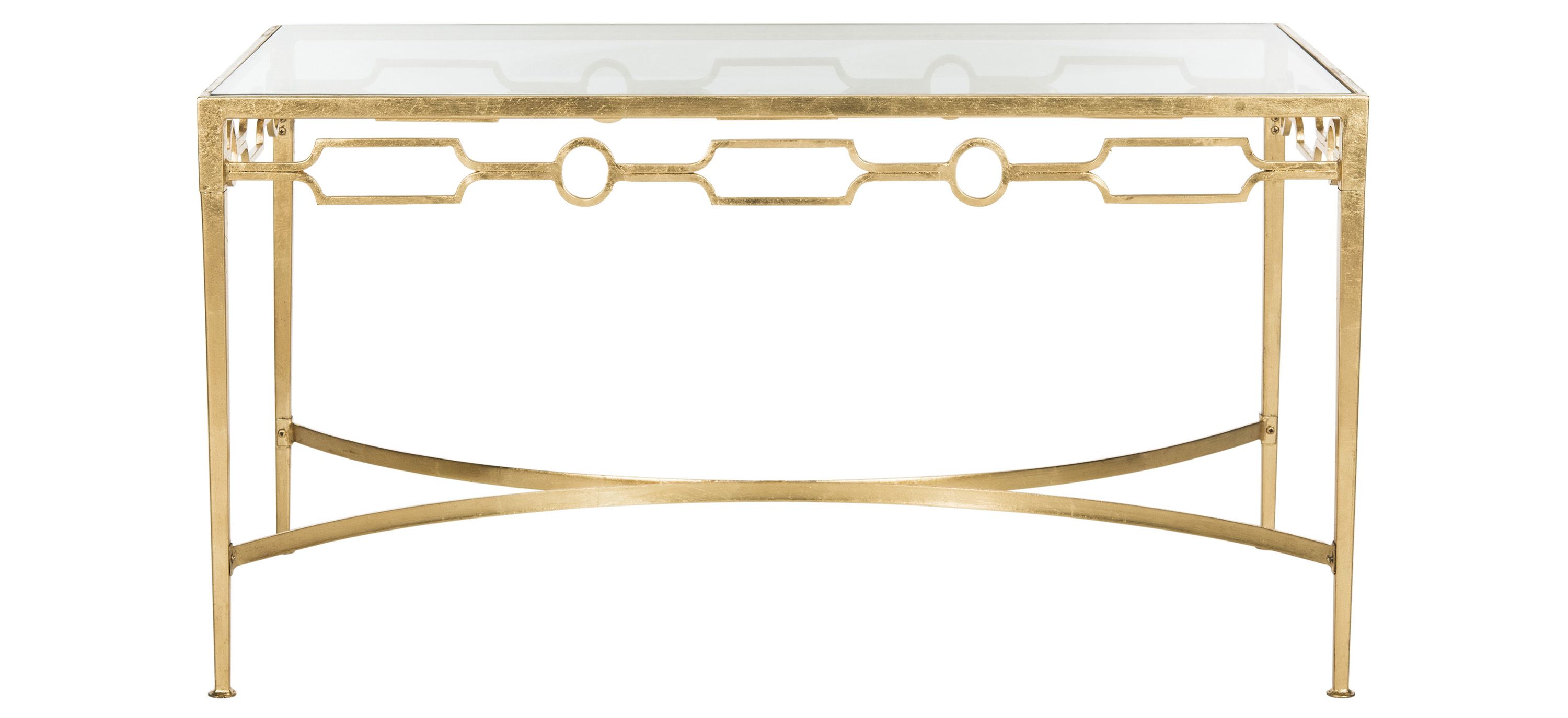 Lillia Gold Leaf Coffee Table