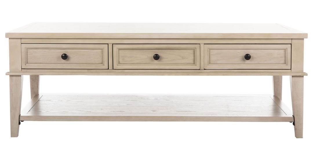 AMH6642B Lucille Coffee Table With Storage Drawers sku AMH6642B