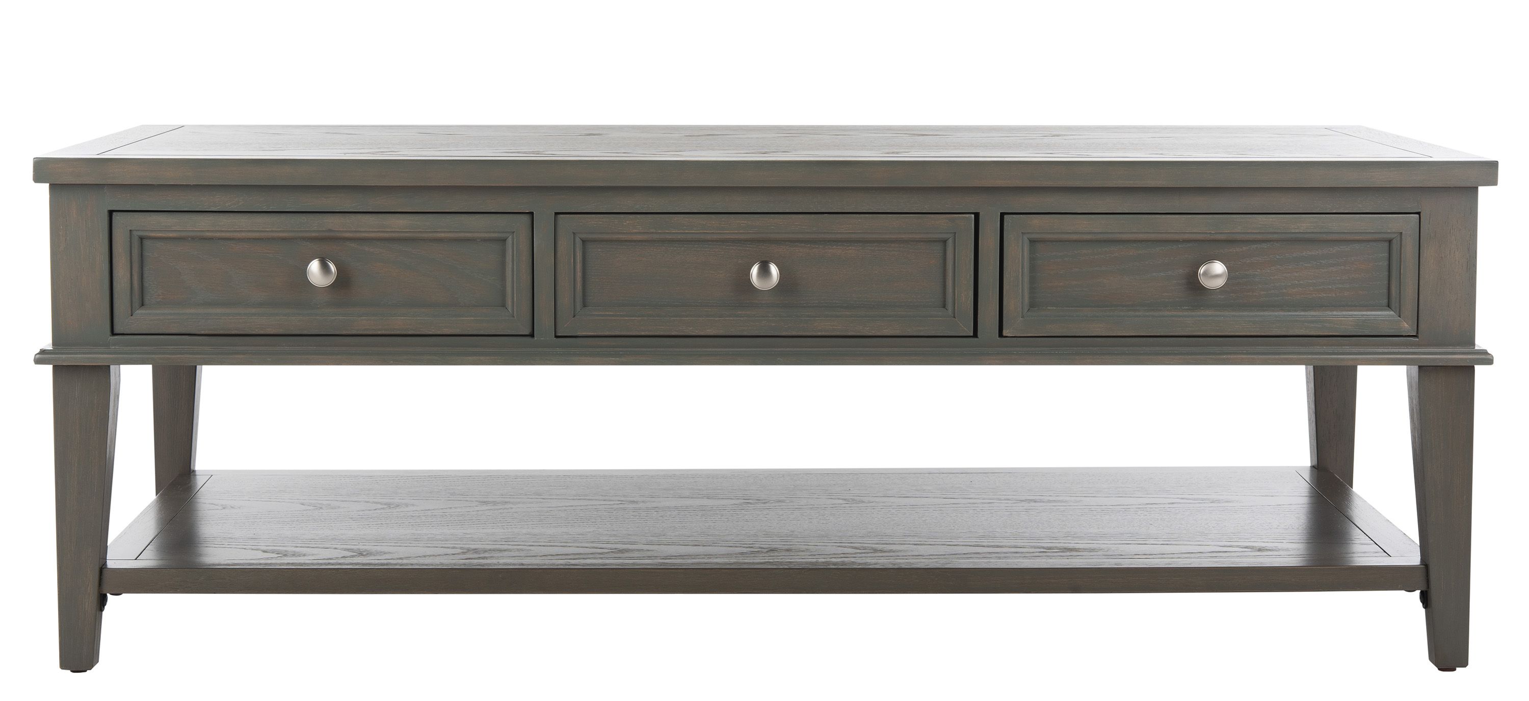 Lucille Coffee Table With Storage Drawers