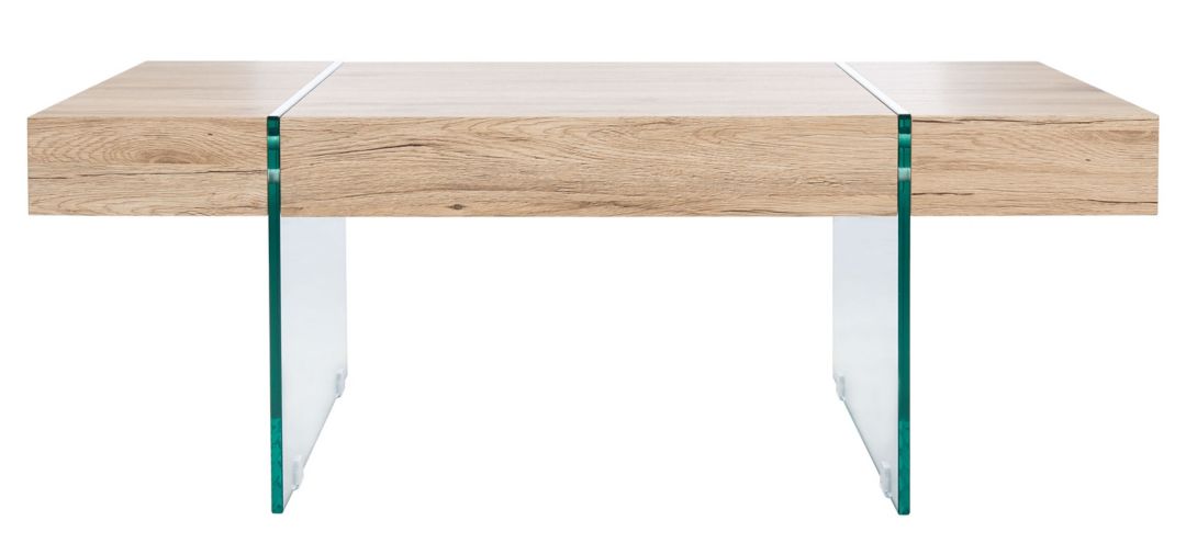 Maris Rectangular Glass Leg Modern Coffee Table