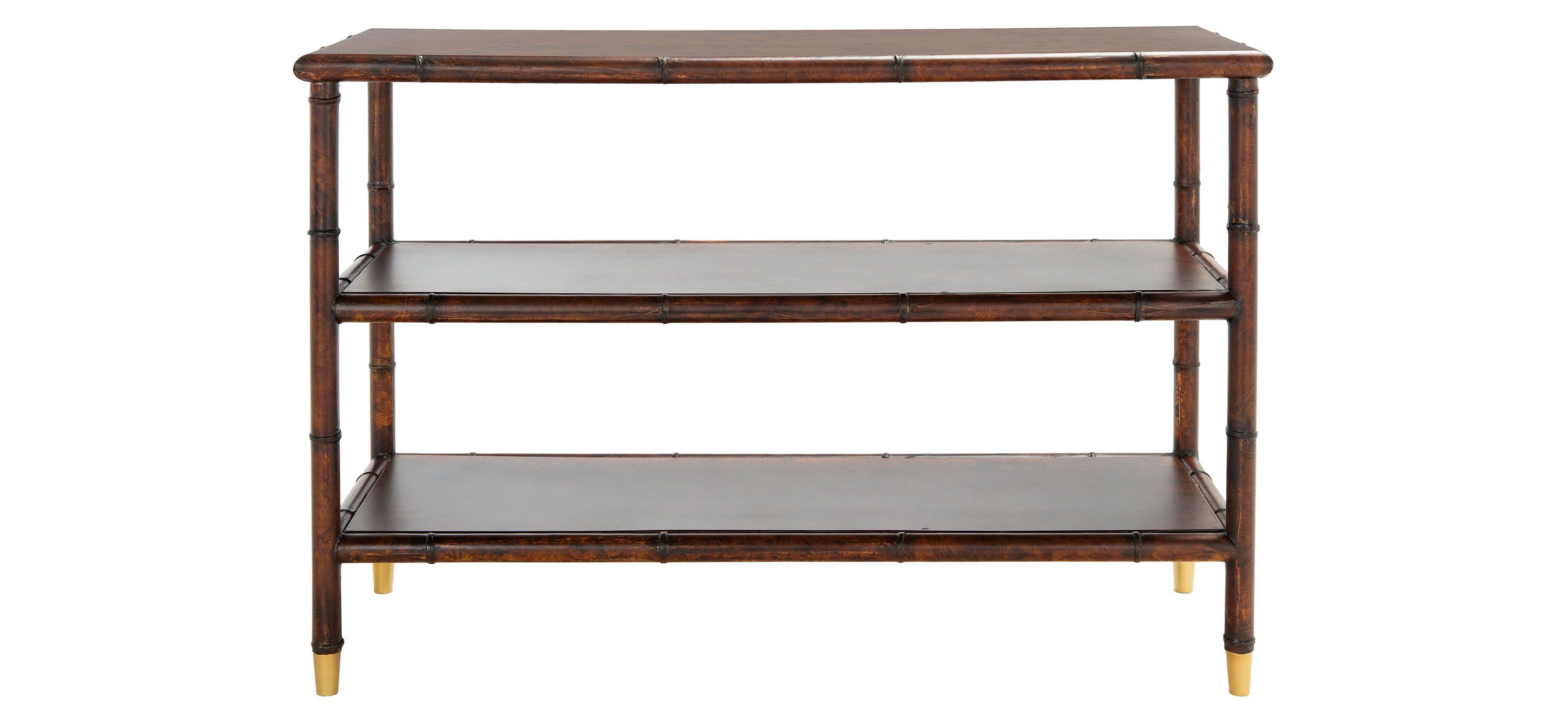Christina 2 Shelf Console Table