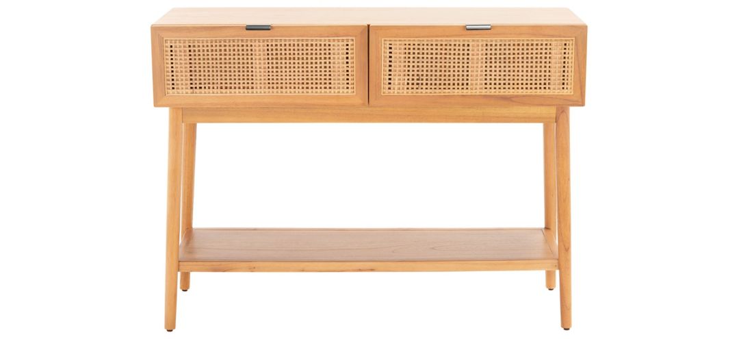 337168840 Suzanna 2 Drawer Rattan Console Table sku 337168840