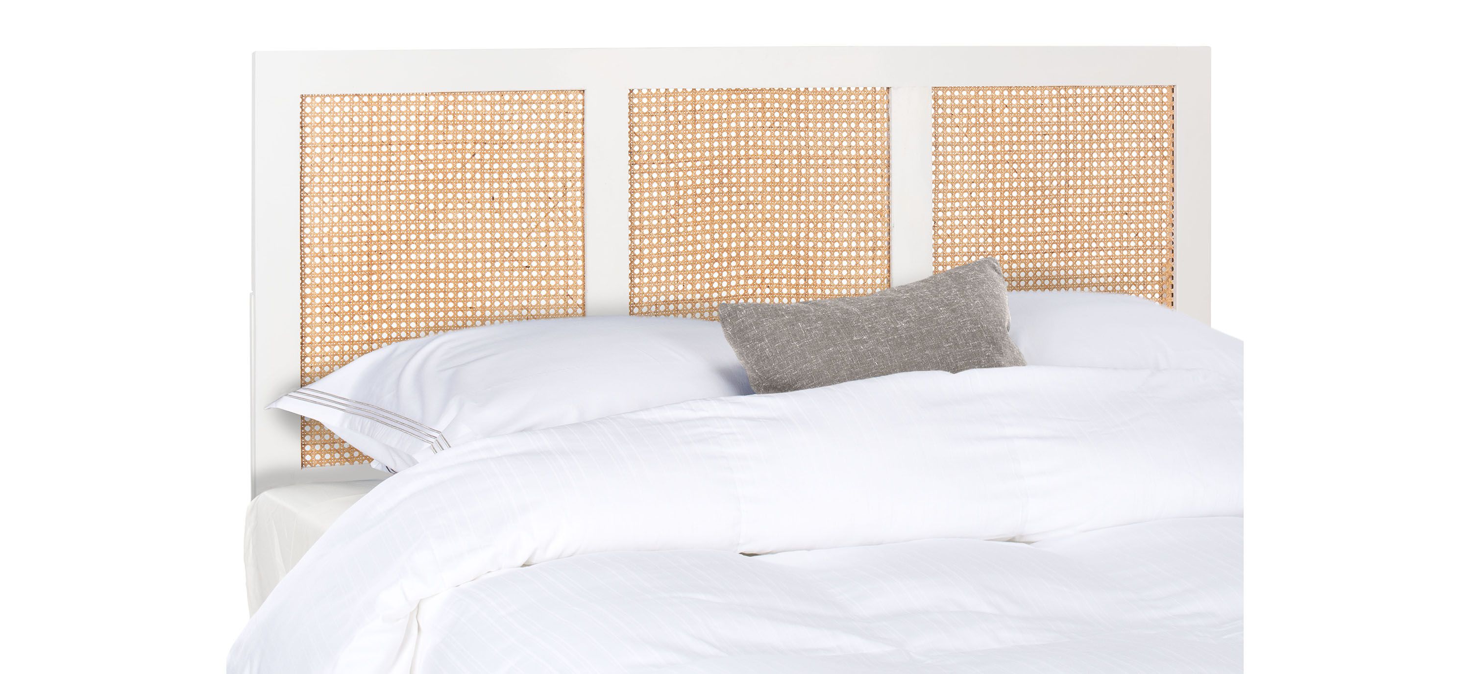 Vienna Cane Full Mounted Headboard