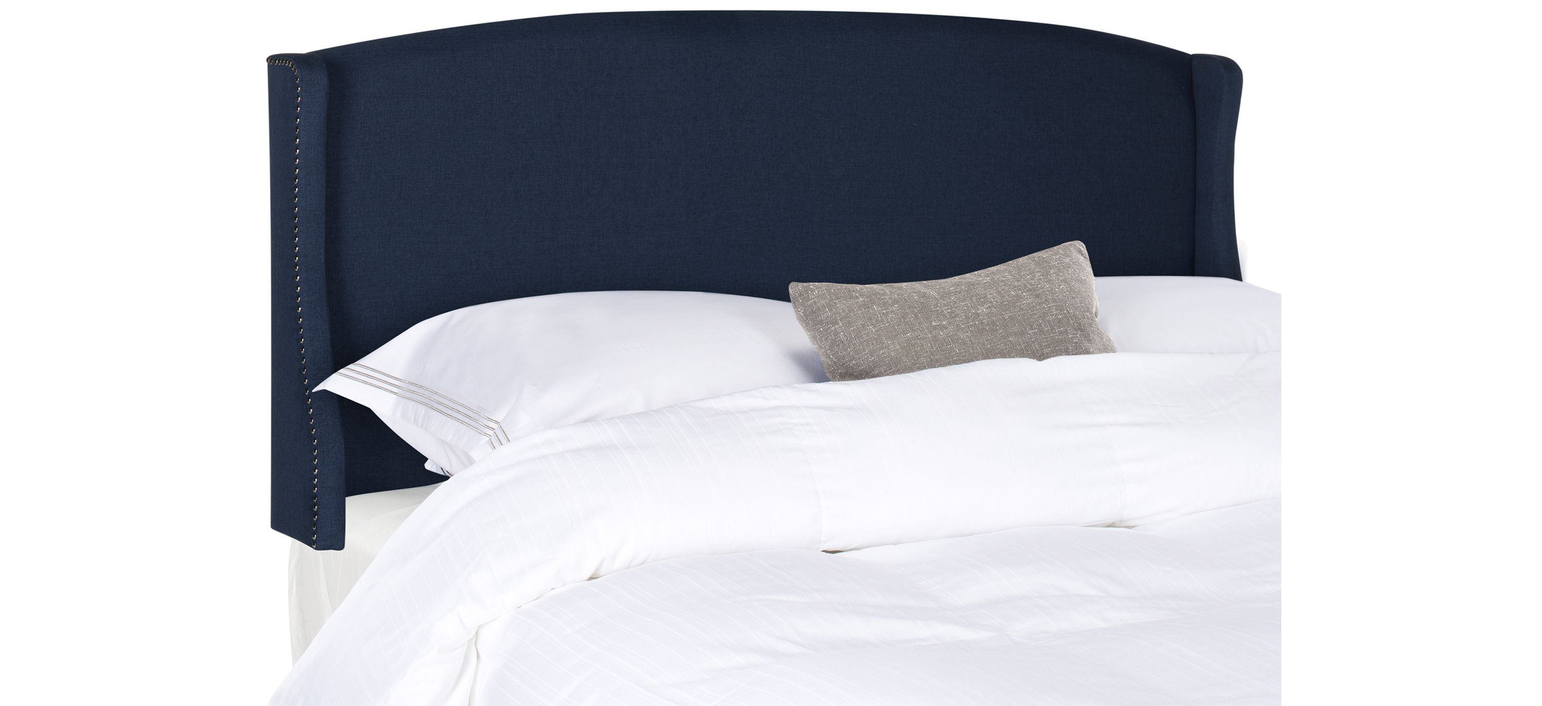 Austin Winged Queen Upholstered Headboard